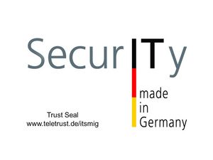 TeleTrusT Seal: A symbol of trusted and certified IT security solutions